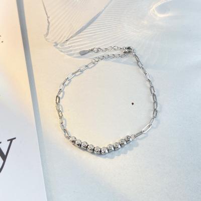 China 2023 S925 factory fashion charm jewelry female bracelet cute wholesale popular model silver set of recommendation for sale