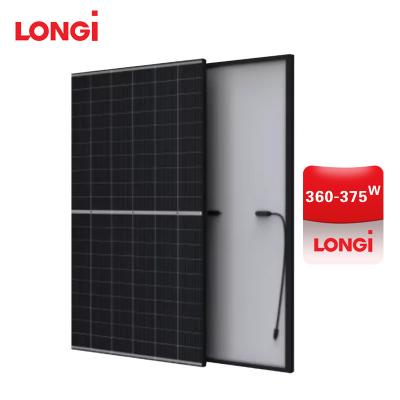 China Longi Solar Panels 345W 350W 360W 370W 380W 390W 400W Hi-MO4 Monocrystalline Silicon 120 cell paneles solares 210mmx210mm for sale