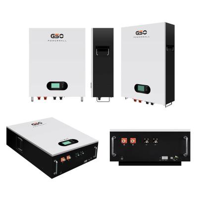 China Home Appliances GSO Powerwall Lithium Ion Phosphate Battery LiFePo4 5000+ Cycles GBP48-200W 48V 200AH 10.08kWh System Solar Energy Storage for sale