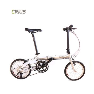 China High quality street maker exercise 16 inch shadow folding bike for outdoor fitness for sale