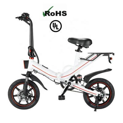 China Aluminum alloy ready to ship EU warehouse 3 speed disc brake14inch 16inch electric bicycle ebike for sale