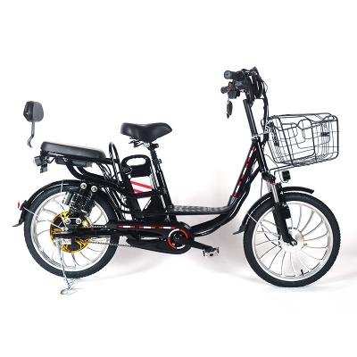 China Factory supply high carbon steel and multi-color durable lithium electric motor bicycle practical bicycle for sale