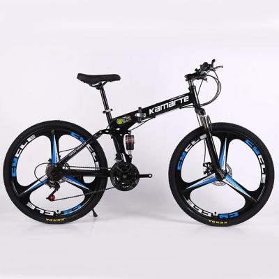 China Wholesale popular flat land folding mountain bike 20 inch fold bicycles for adults manufacturer for sale