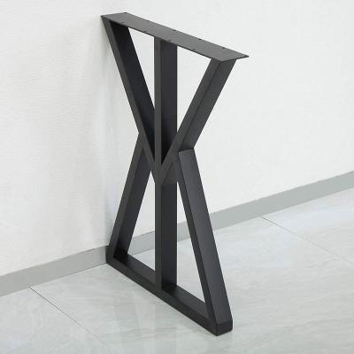 China Strong Wholesale Cheap Steel Restaurant Desk Feet Bench Cafe Dining Furniture Table Hairpin Legs for sale