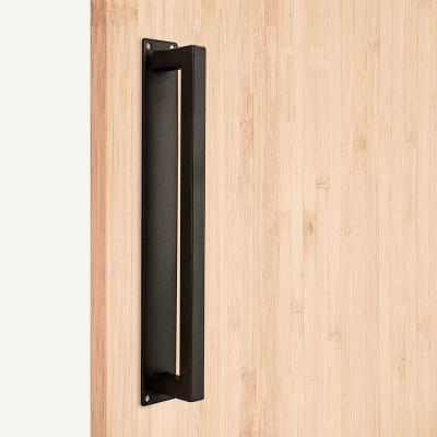 China Modern Stainless Steel Square Back To The Back Commercial Pull Handle for sale