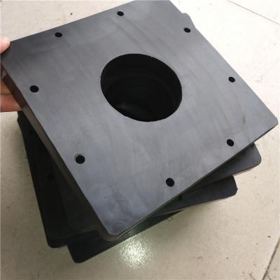 China NR NBR EPDM (or Shock Absorbed Anti Vibration Custom Rubber Block Furniture Rubber Vibration Pad for sale