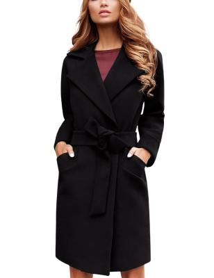 China Wholesale Breathable Multiple Color Basic Style Women Long Ditch Coat Custom Made Ditch Coat for sale