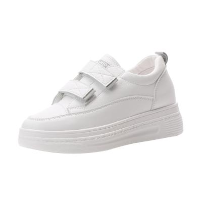 China Fashion Trend Women's Unique Thick 3 Color White Shoes And Sneakers Platform Shoes for sale