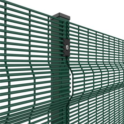 China Anti cut China factory good anti climb safety easily assembled welded wire mesh fence/358 PVC coated fence 358 for sale