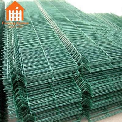 China Easily Assembled 50*200mm Mesh Size Galvanized Welded Wire Mesh Panel Fence for sale