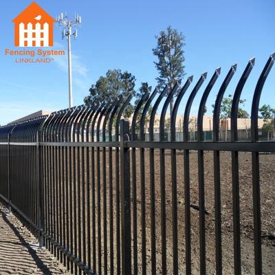 China Factory Price Easily Assembled Hot Dip Galvanized Steel Fence for sale