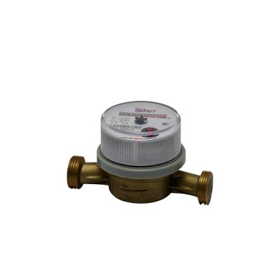 China Single-jet paddle wheel dry water meter with rotary register LXSG-13 for sale