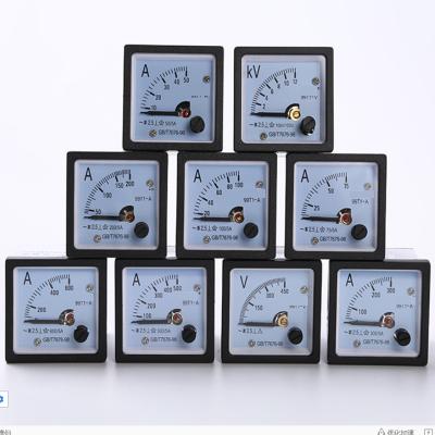 China 99T1 AC Indicator Ammeter Voltmeter 3 Phase Transformer Ammeter Panel Analog Head 99T1 for sale