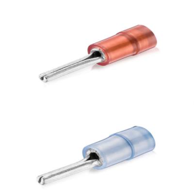 China Wenzhou Factory PTV Series Pug Connector Electrical Crimp Insulated Pin Terminal PTV for sale