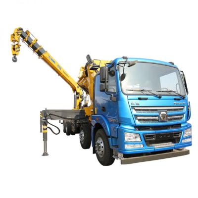 China TRUCK CRANE China Xuzhou Original Brand GSQS350-5 35t 36 Ton Tipper Mounted Crane With Attachments for sale