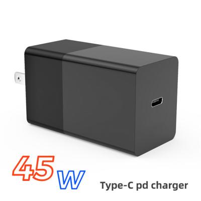 China UniversalÂ   Multifunctional Left Type C Usb C 45w Charger AC Usb Wall Charger Adapter Travel Adapter Adapter for sale