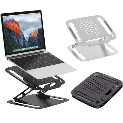 China Good Quality Adjustable Laptop Notebook Stand Holder Laptop Stand Adjustable Aluminum Desktop Folding Laptop Stand for sale