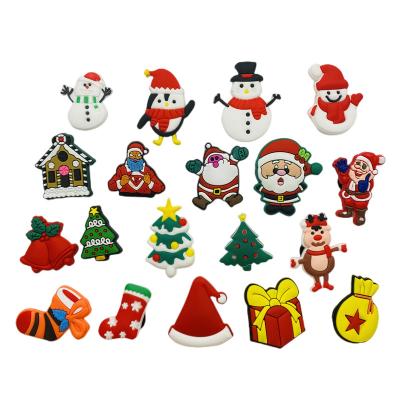 China Shoe Buckle Hot Sale Christmas Cartoon Series Shoe Flower for sale