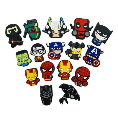 China Hot Selling Shoe Buckle Marvel Super Hero Cartoon Shoes for sale