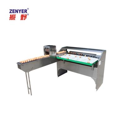 China Vegetable Processing Plant 4000Eggs/hour 7 Grades Egg Grading Machine Egg Sorter Sorter For Fresh Egg for sale