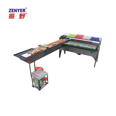 China Dairy Factory Egg Sorter Egg Sorting Weight Egg Machine With Cleaning Machine for sale