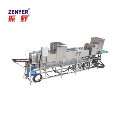 China Automatic vegetable processing plant egg washing machine egg cleaning egg seal with factory price for sale