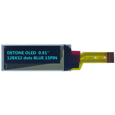 China 0.91inch Oled Driver Ic SSD1306Z Connector 15PINBlue 0.91