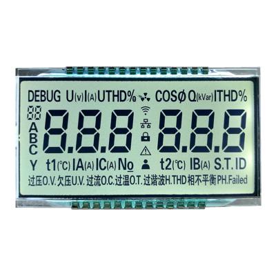 China Custom Size Monochrome 7 Segment LCD Screen TN HTN VA STN FSTN LCD Display Factory Customized for 1.8 inch LCD thermostat energy meter for sale