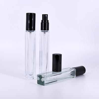 China Square 10ml Rhombus Cosmetic Perfume Bottles Spray Perfume Glass Bottles Empty Cosmetic Botellas for sale