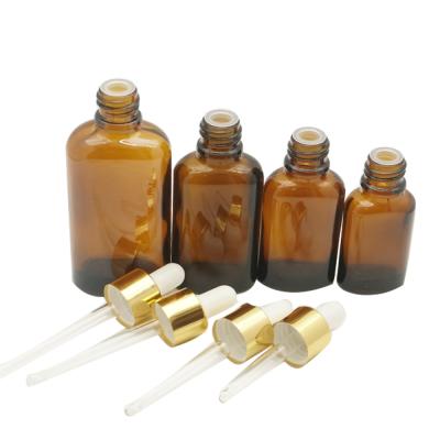 China Hot Selling Personal Care 10 In 100ml Amber Square Essential Oil Bottle With Plastic Tip for sale