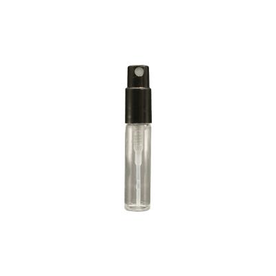 China Personal Care 3ml Spray Bottle Black Refillable Portable Travel Spray Atomizer Cosmetic Container Perfume Bottle for sale