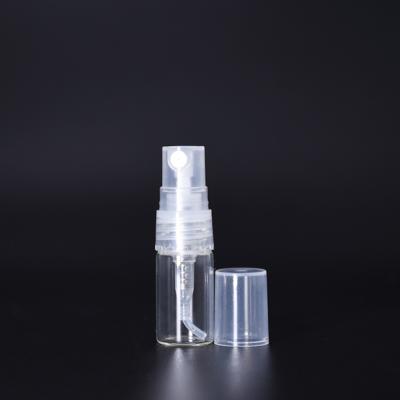 China Mini Perfume Glass Bottle Empty Clear 2ML Slim Glass Vials Cosmetics Bottle Cosmetic Test Tube Sampling On for sale