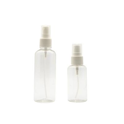 China 50/100ml Household Products Empty Spray Bottle Travel Refillable Portable Container Clear Plastic Perfume Bottle Spray Atomizer for sale