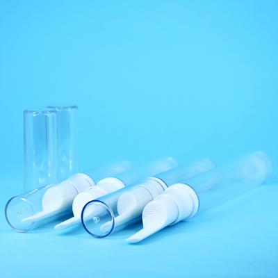 China 5ml 10ml 15ml Cosmetic Eye Pump Bottle Cream Airless Vacuum Vial AS Emulsion Bottles Travel Vials Plastic Container for sale