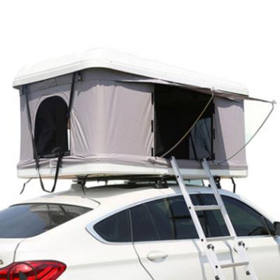 China Extended Type 3-4 Person Self Camping Shell Car Outdoor ABS Hard Rooftop Tent for sale