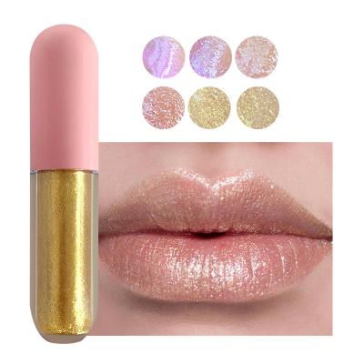 China 6 Pack Waterproof Wholesale Cosmetic Cream Lip Lip Gloss Multi Color Makeup Moisturizing Liquid Lipstick for sale