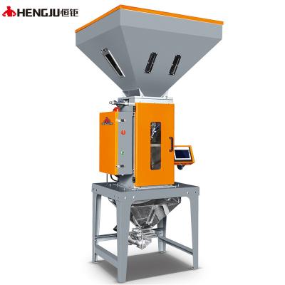 China Plastic raw material mixing Plastic Gravimetric Mixer Batch Blender Machine for Injection Machines for sale