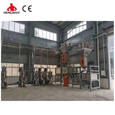 China Factory Hengju Central Material Conveying Feeding System For Plastic Pipe Extrusion for sale