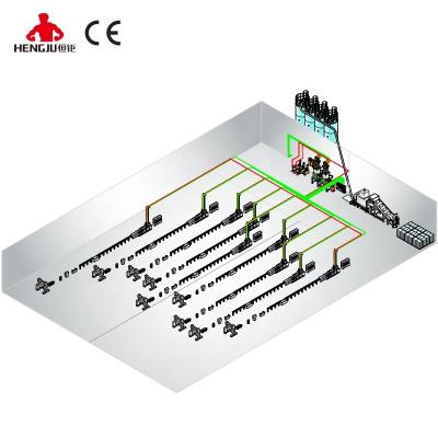 China Central Extrusion Production Conveying System For Pipe/Cable/Sheet/Profile Extrusion Production for sale