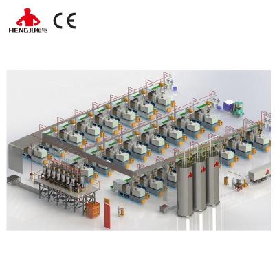 China China supplier heat resistant centralized granulate conveying system for injection molding machine for sale