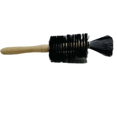 China Best Selling Widely Used Top Quality Fiber Bristle Brush Cleaning Hair Scrub Brush for sale