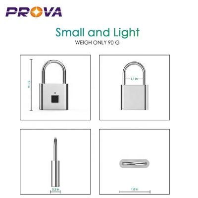 China Handheld Smart Fingerprint Lock Low Power Consumption With 3.7v Lithium Battery for sale