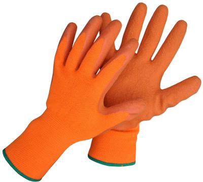 China Factory Made High Quality High Quality Industry Latex Safety Yellow Gloves for sale