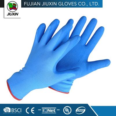 China Industry made in china wholesale high quality safety blue latex gloves for sale