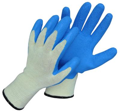 China Industry Jiuxin Industrial Latex Safety Cheap Comfortable Working Gloves for sale