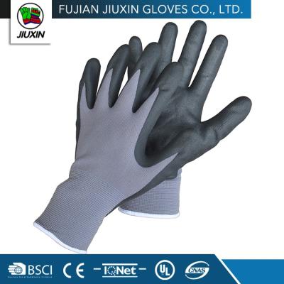 China JX68F622 Industry Wholesale Safety Industrial Nitrile Gloves Universal Manufacturers for sale