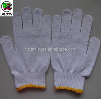 China Work Protection Laundered White Cotton Gloves for sale