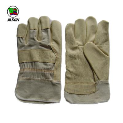 China Furniture Leather Factory Directly Supply Light Color Furniture Leather Glove for sale