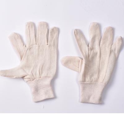 China Factory Price Anti-Slip Industrial Cotton Drill Hand Labor Working Gloves for sale