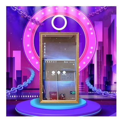 China SDK 55/65 inch selfie photo booth machine photo mirror magic wedding booth for sale for sale